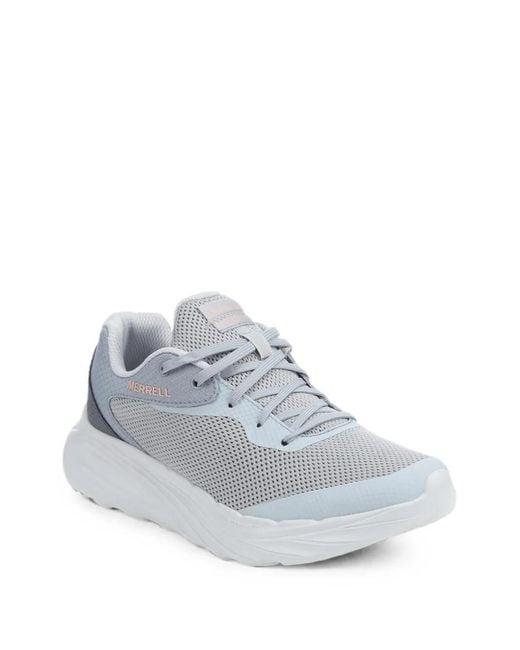 Merrell White Morphaxis Mesh Sneakers