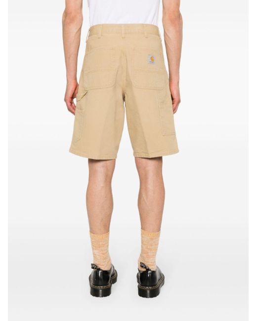 Carhartt Natural Single Knee Canvas Shorts for men
