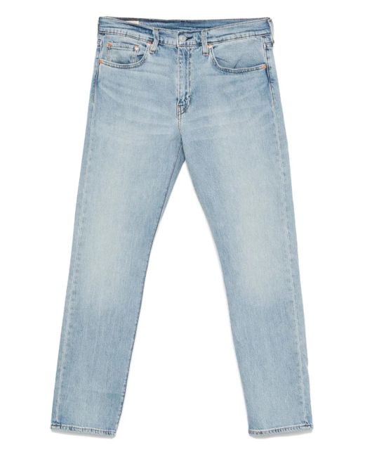Levi's Jeans Met Toelopende Pijpen in het Blue voor heren