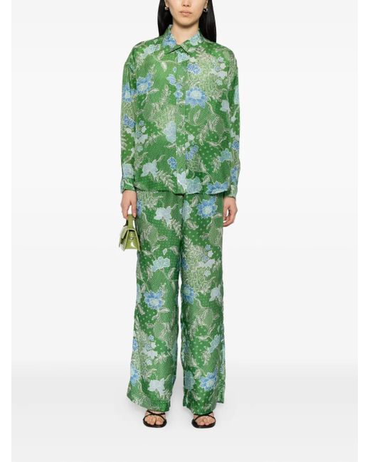 Hannah Artwear Green Stevie Shirt