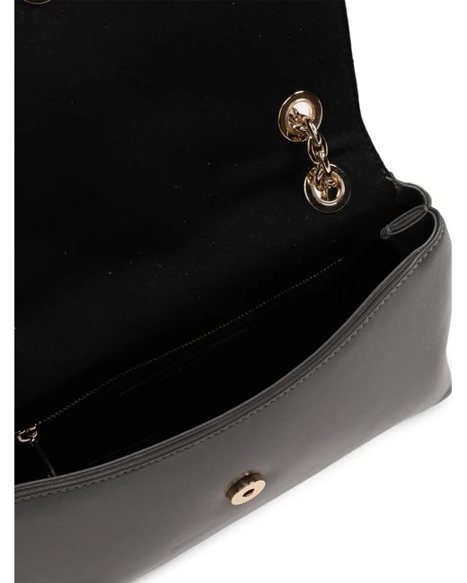 Furla Gray Small Nadia Leather Crross Body Bag