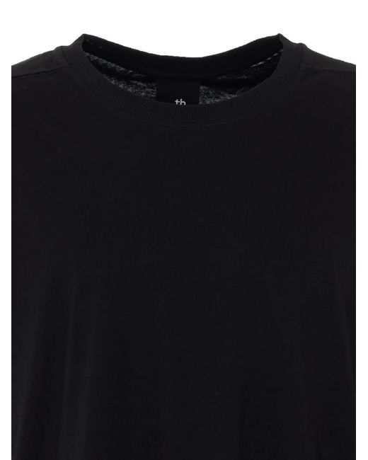 Thom Krom Black Contrasting-Seam Top for men