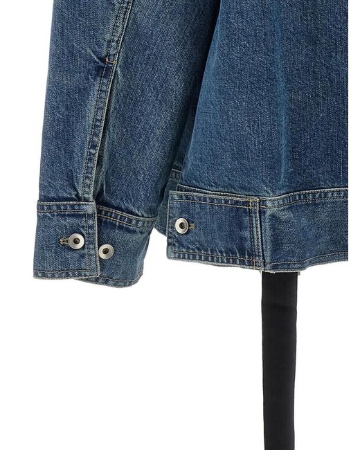 Chaqueta Jumbo Worker Rick Owens de hombre de color Blue
