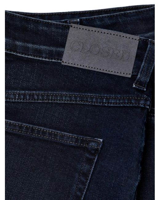 Closed Blue Fatigue Pocket Mini Skirt