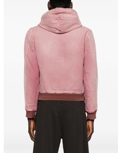 Auralee Jack Met Capuchon in het Pink voor heren