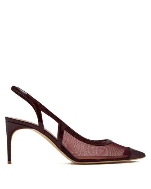 Escarpins Pointus À Bride Arrière Malone Souliers en coloris Brown