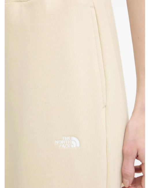 The North Face Natural Essential Terry Simple Dome Logo-Embroidered Drawstring Sweatpants