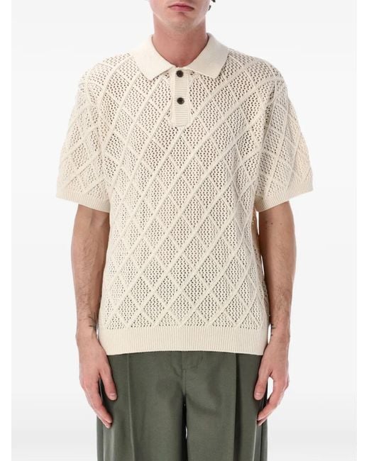 Obey Natural Eryk Polo Shirt for men