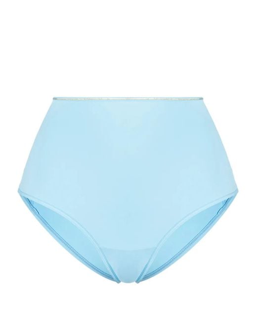 Marlies Dekkers Blue Dame De Paris High-Waisted Briefs