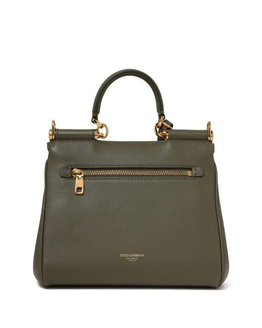 Dolce & Gabbana Green My Sicily Handbag