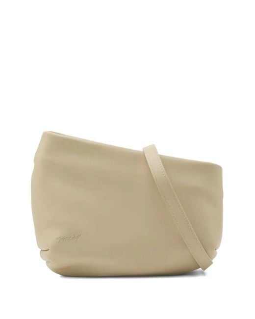Marsèll Natural Fantasmino Logo Clutch Bag