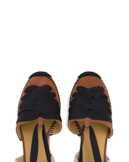 Castaner Black Curtis Suede Espadrilles