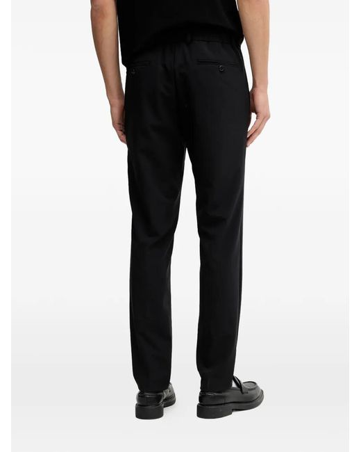 Karl Lagerfeld Black Drawstring Trousers for men