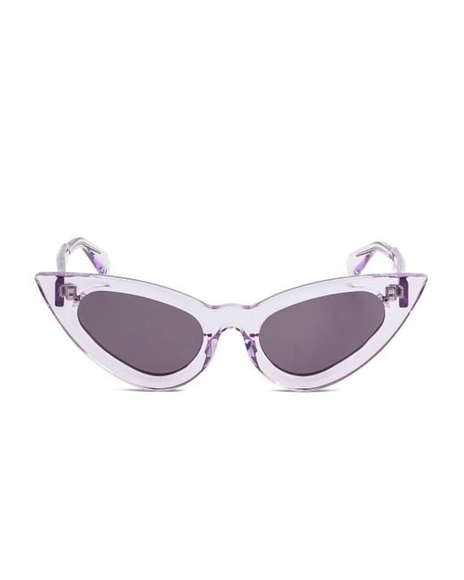 Kuboraum Mask Y3 キャットアイ サングラス Purple