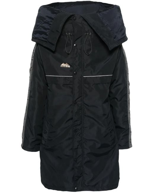 Martine Rose Black Reverse Manager Coat