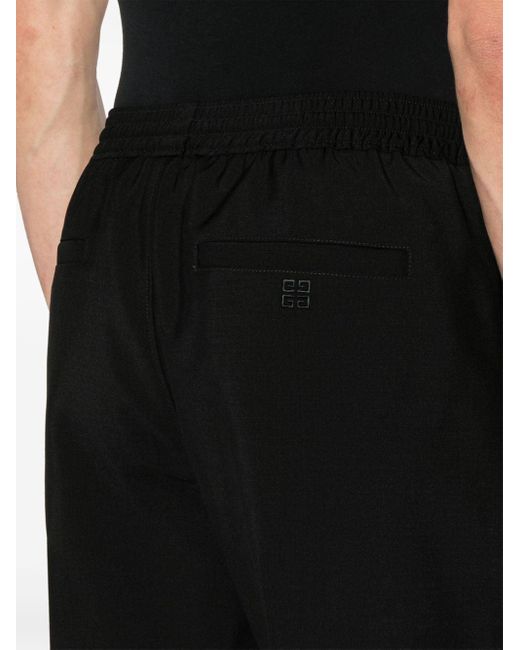 Givenchy Halbhohe Tapered-Hose in Black für Herren