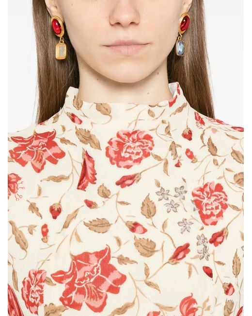 Reformation Red Maven Dress