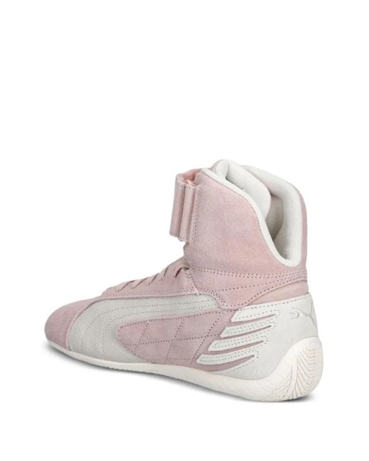 PUMA Pink Speedcat Mid Sneakers