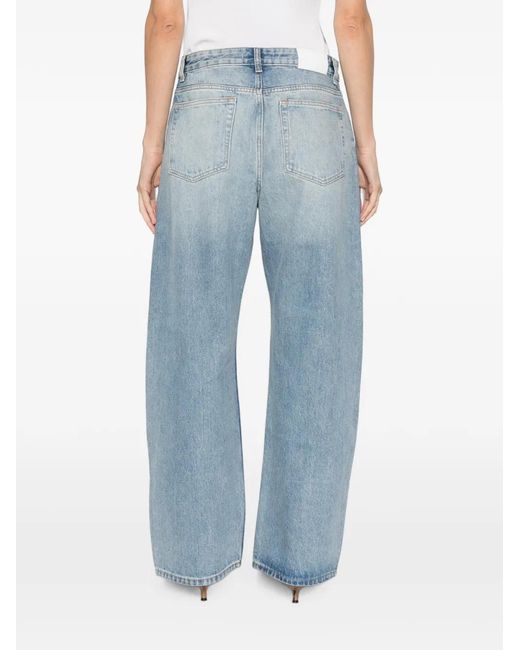 EB DENIM Blue Shifter Bowed Jeans Luca