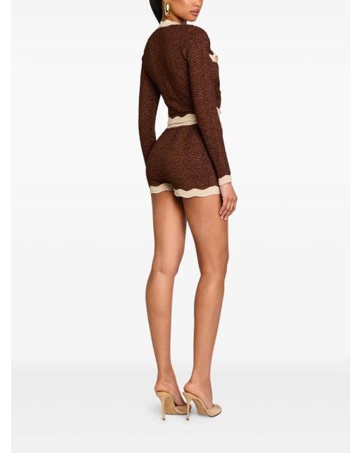 Chaqueta Dallys retroféte de color Brown