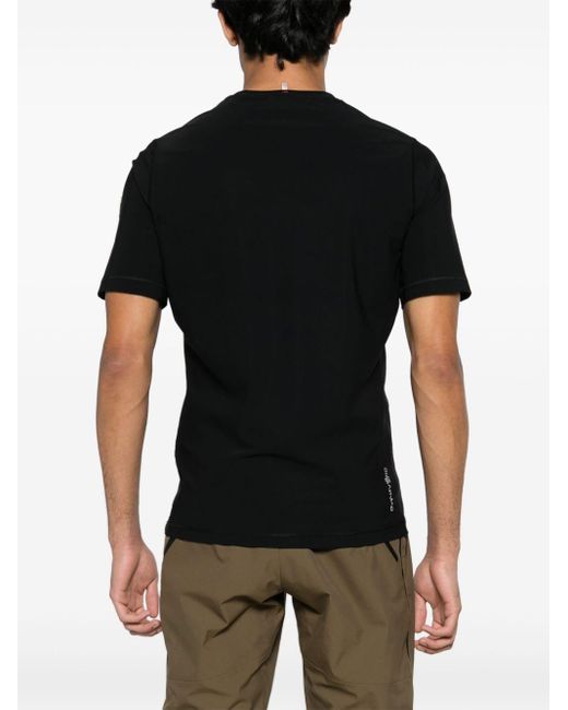 3 MONCLER GRENOBLE T-Shirt mit Logo in Black für Herren