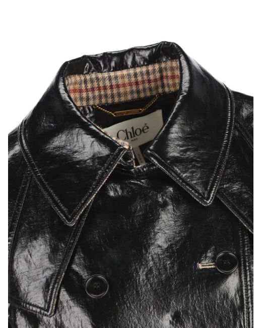 Abrigo Con Botones Chloé de color Black