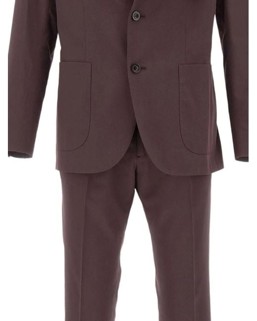 Boglioli Red K-Suit Two-Button Suit for men