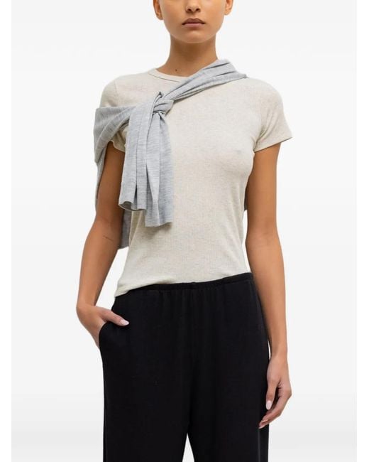 Leset White Pantalon Lauren À Poches