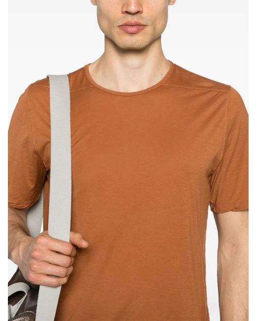 メンズ Rick Owens Level Tシャツ Brown