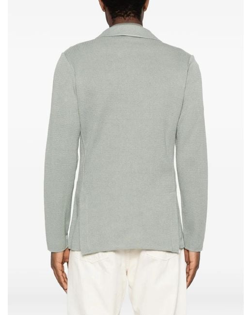 Lardini Green Patch Pocket Blazer for men