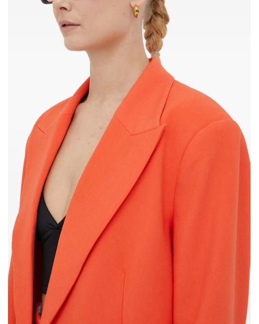 Day Birger et Mikkelsen Red Blazer À Design Un Bouton