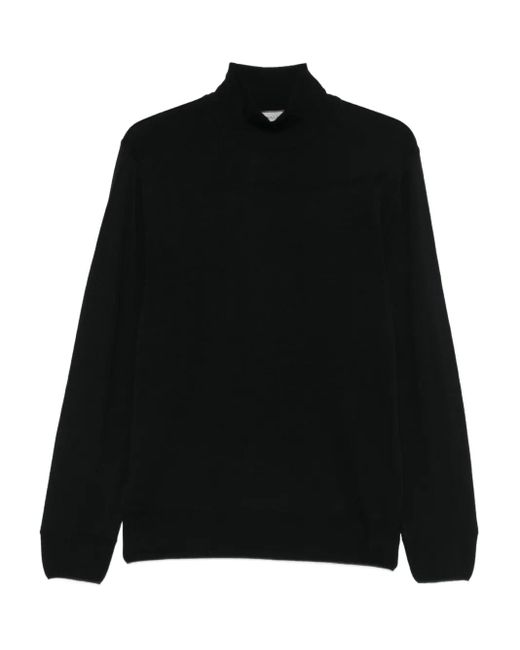 Canali Langärmeliger Pullover in Black für Herren