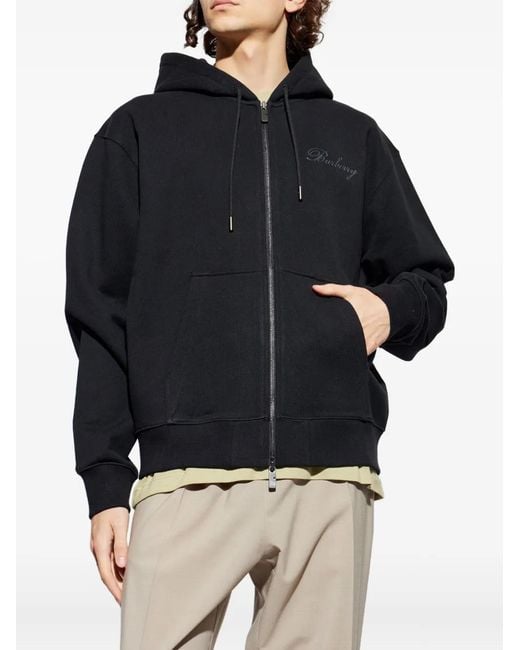 Burberry Blue Zip-Throughs for men