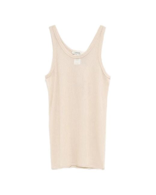 Lemaire White Ribbed Top