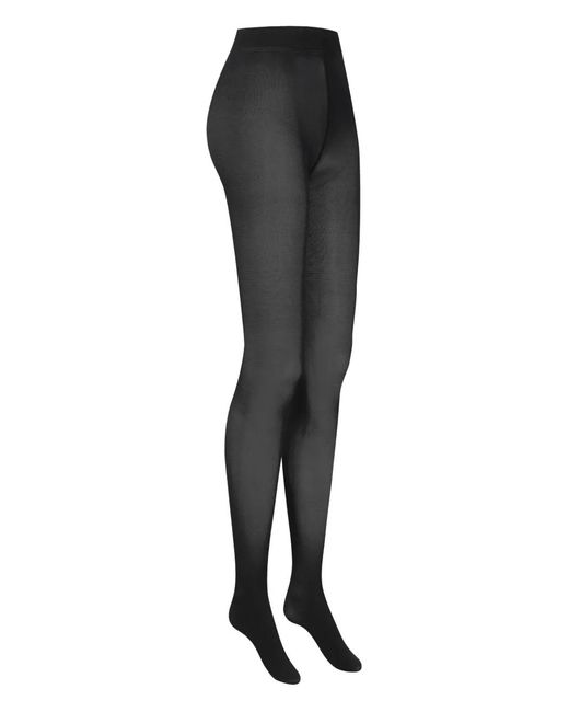 Maison Close Black Infinite Line Tights