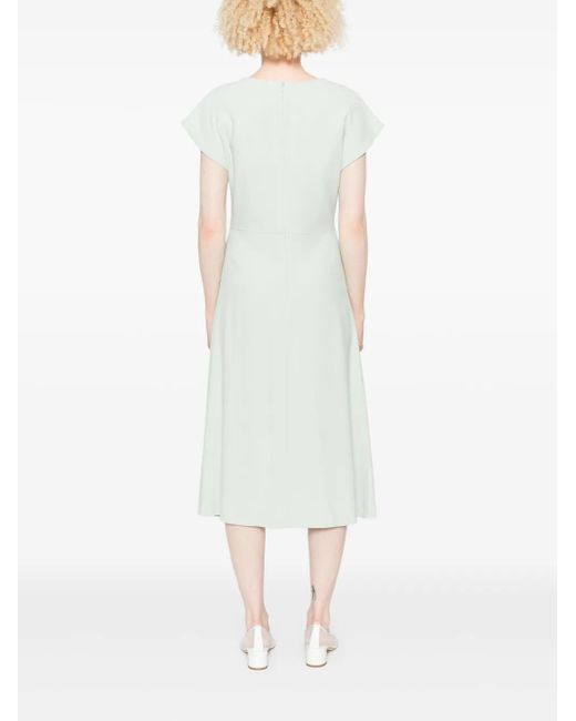 Liviana Conti White Short Sleeve Dress