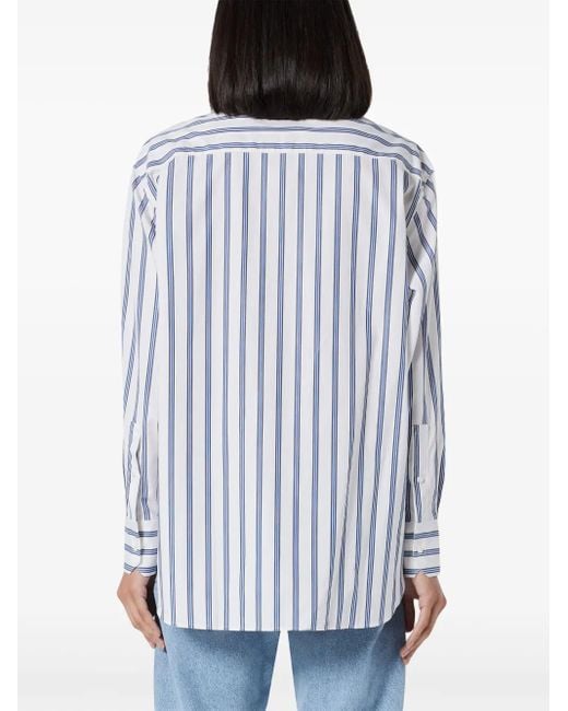 Lacoste Blue Poplin Shirt