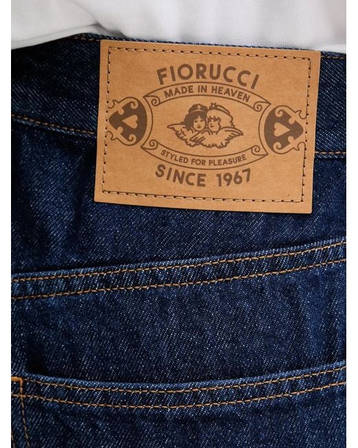 Fiorucci White Cotton Denim Shorts