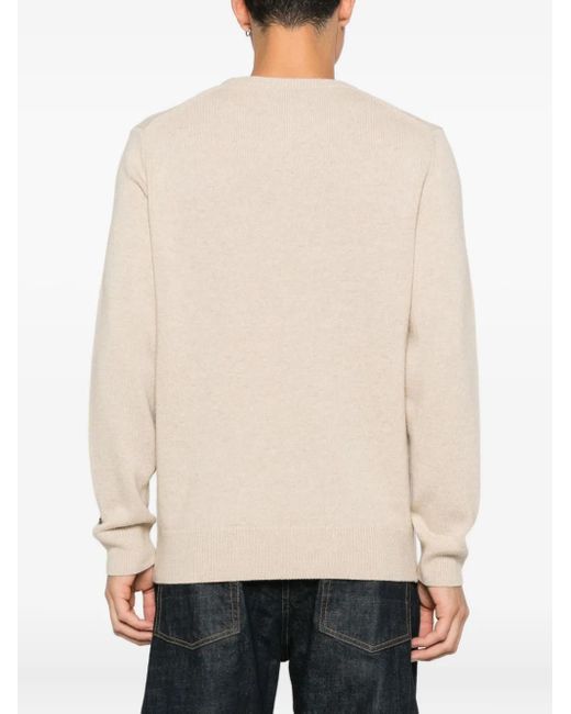 Mc2 Saint Barth Pullover Mit Rundhalsausschnitt in White für Herren