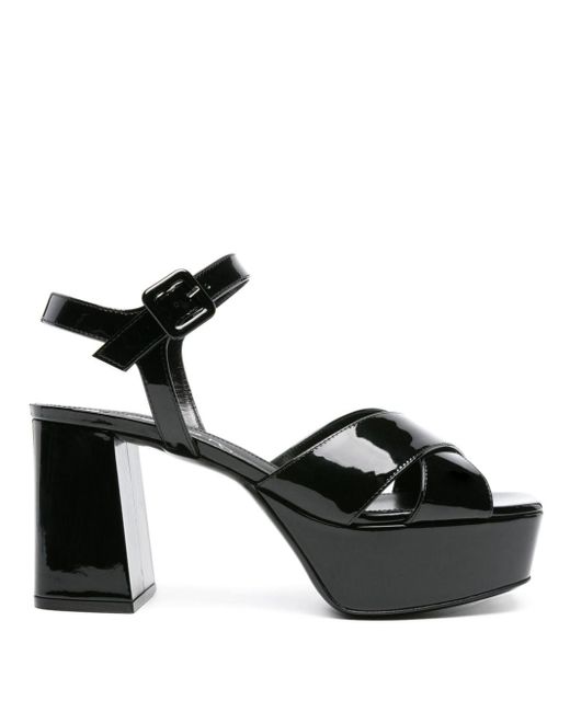 Sergio Rossi Black Sr Alicia 85mm Platform Sandals