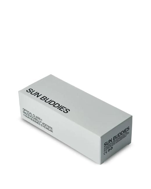 Sun Buddies Black Bibi Square-Frame Sunglasses