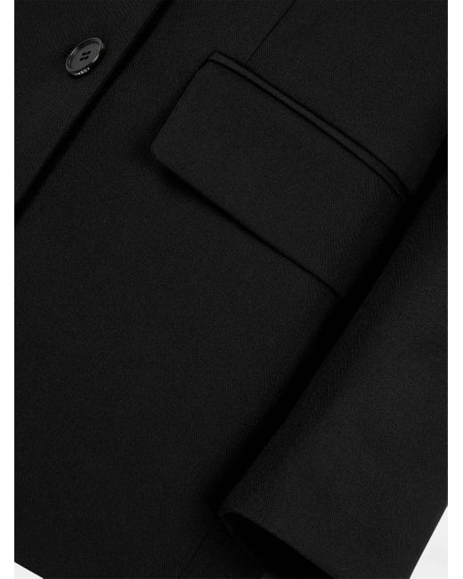 Studio Tomboy X Black Single-Breasted Blazer
