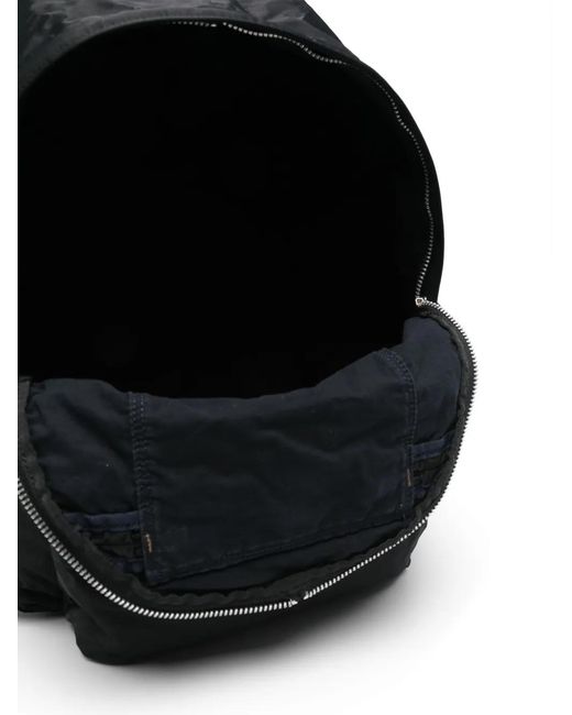 Porter-Yoshida and Co Black Zip-Up Backpack for men