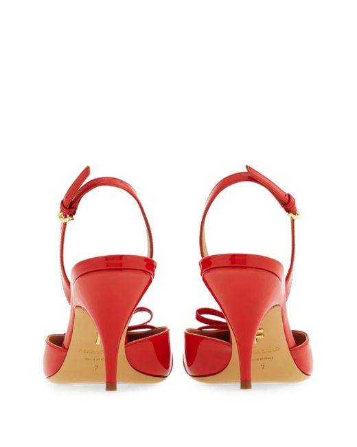 Ferragamo Red Bow Pumps