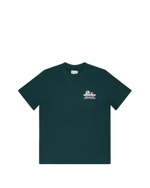 Aimé Leon Dore Green Unisphere Graphic-Print T-Shirt for men