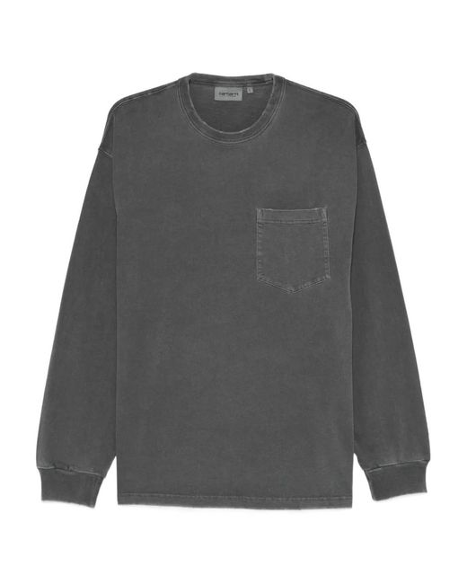 Carhartt Torion T-Shirt Met Zak En Lange Mouwen in het Gray voor heren