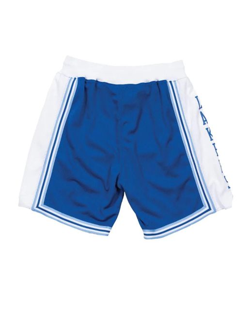 Mitchell & Ness Blue "Nba Los Angeles Lakers Alternate 1996-97" Authentic Shorts for men