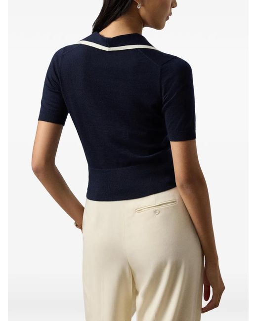 Ralph Lauren Blue Patch-Pocket T-Shirt