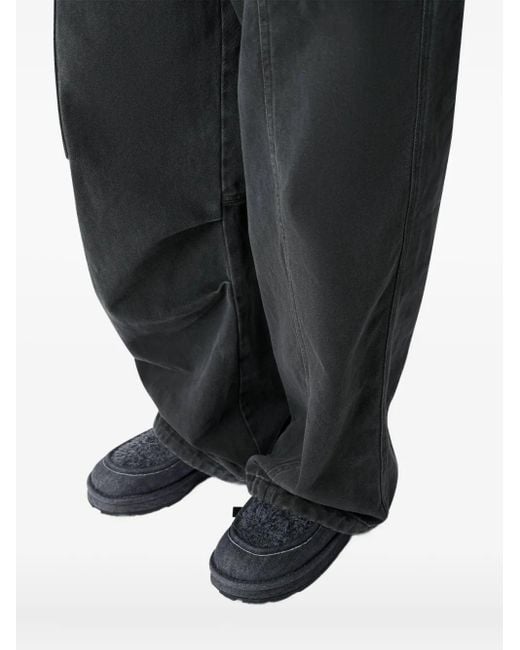 Axel Arigato Gray Drawstring Cargo Trousers for men