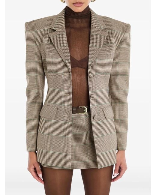 SER.O.YA Natural Jennifer Single-Breasted Blazer